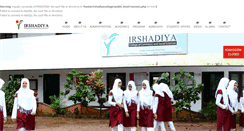 Desktop Screenshot of irshadiyacollege.com